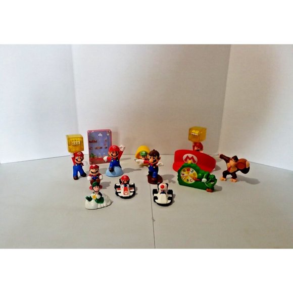 Happy Meal Toys Pvc 13 Pieces McDonald's Super Mario Bros - Picture 8 of 16